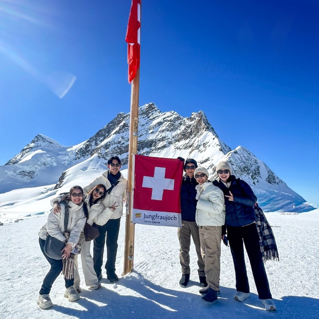 กรุ๊ปทัวร์ยุโรป ยอดเขา Jungfraujoch